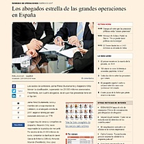 Los abogados estrella de las grandes operaciones en Espaa